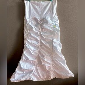 White Long Skirt, Medium, Brand New With Tag